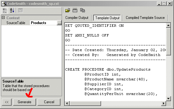 codesmith generator version 7